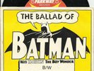 THE CAMPS Ballad Of BATMAN CRICKETS BUDDY HOLLY GROUP ROCK COMIC BOOK 45 RPM