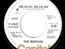 BEATLES - Ob-La-Di Ob-La-Da - Not For Resale - Rare Promo - 7