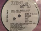 DARYL HALL & JOHN OATES ?I Can't Go For That USA PROMO 12