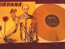 Nirvana ?– Incesticide REISSUE LP - MARBLED ORANGE VINYL   near mint