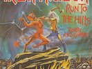 IRON MAIDEN - RUN TO THE HILLS Corre a las colinas SINGLE 1982 SPANISH P/S HEAVY
