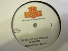 THE SOURCE RADIO SHOW THE BEST OF ELVIS COSTELLO IN CONCERT MAY 4-6 1984 (2LP's)
