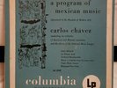 Carlos Chavez - A Program Of Mexican Music 1949 Andy Warhol 1st Cover Art RARE