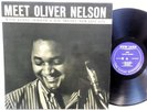 OLIVER NELSON LP Meet... NEAR MINT Post Bop MONO Jazz RVG 1st Press DG jg56