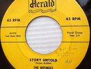NUTMEGS Doowop 45 Story Untold b/w Make me lose my Mind VG++ HERALD        F1614