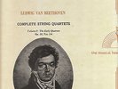 THE MELOS QUARTET-BEETHOVEN STRING QUARTETS VOL 1-EARLY-3 LP BOX M.H.S EXCELLENT