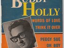 BUDDY HOLLY Peggy Sue ORIGINAL 1964 FRENCH EP 7