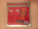 THE EAGLES LP Live ASYLUM orig SEALED mint 1980 no bar code w/ poster