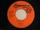 Al Davis 45 EDGE OF LOVE / JEANNIE   Dynamic VG++ soul