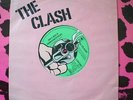 PUNK - THE CLASH - WHITE MAN IN HAMMERSMITH PALAIS - PINK CLASH DIE CUT COVER
