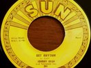VG ORIGINAL ROCKABILLY 45 / JOHNNY CASH / SUN 241 / GET RHYTHM / WALK THE LINE