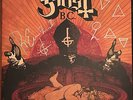 GHOST B.C. INFESTISSUMAM SIGNED VINYL LP CLEAR RED AUTOGRAPHED RARE COLLECTIBLE