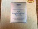 Bach 6 Brandenburg Concertos Six 198 142/43 Rare Vintage Vinyl