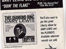 GARY LEWIS LIBERTY 227 RARE ROCK EP WITH PICTURE SLEEVE  DOIN' THE FLAKE  VG++