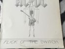 ACDC Flick Of The Switch Embossed Cover   LP Vinyl