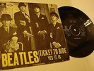 THE BEATLES Ticket To Ride SWEDEN EP SUÈDE UNIQUE PICTURE SLEEVE 1965