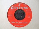 R&B - BIG BLUES CARSON - WHY DID YOU LEAVE - FORTUNE - LISTEN