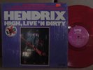 Jimi Hendrix High Live N Dirty VG+ SHRINK w/Jim Morrison doors Drunken Rambling