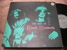 Black Sabbath THE BEST OF Japan Only LP - unique cover