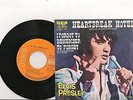 ELVIS PRESLEY HEARTBREAK HOTEL 45 TOURS MEXICO 1974 ORANGE LABEL SP 4028 EX/EX