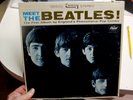 MEET THE BEATLES STEREO 1964 ORIGINAL HOLLYWOOD PRESS PLAY TESTED WOODY