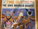 THE DAVE BRUBECK QUARTET LP JAZZ TIME OUT ORIG 6 EYE STEREO COLUMBIA PRESS LP