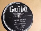 Maurice Rocco 78rpm Guild #148 Blue Skies