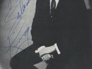 Solomon King ' American Singer - She Wears My Ring ' Hand Signed B & W Photo.