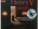 HENRY V - ORIGINAL SOUNDTRACK - Patrick Doyle/Simon Rattle/CBSO- Orig EMI HMV LP