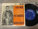 Buddy Holly/The Crickets - Four More 1960 UK EP CORAL