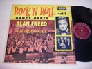 Alan Freed Rock 'N Roll Dance Party featuring The Modernaires 1956 Mono LP VG++