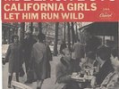 BEACH BOYS--PICTURE SLEEVE + 45--(CALIFORNIA GIRLS)---PS--PIC--SLV
