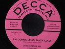 LITTLE BRENDA LEE: I'm Gonna Lasso Santa Claus / Christy Christmas 45 (dj)