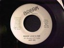 HOT ICE Making Love's Fine RARE 80s MODERN SOUL BOOGIE FUNK DANCER 45 Break HEAR