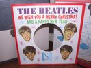 THE BEATLES  45 Sleeve Only WE WISH YOU A MERRY CHRISTMAS Vee-Jay