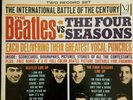 BEATLES VRS 4 SEASONS STEREO LP WITH POSTER VEE JAY VJ