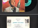 rare french EP sixties JOHNNY HALLYDAY / Dédicace sur Stickers OLYMPIA