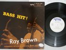 RAY BROWN BASS HIT VERVE MV 2116 Japan Promo Mono Vinyl LP