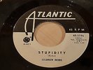 SOLOMON BURKE Stupidity RARE 1963 US 7
