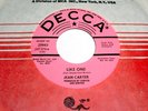 JEAN CARTER Like One/That Boy Ain't No Good 45 Rare Decca PROMO Northern Soul NM