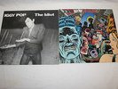 2 LPs  IGGY POP: The Idiot OVED 277 / Brick by brick VUSLP 19