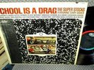 GARY USHER Super Stocks SCHOOL IS A DRAG LP EX- US CAPITOL HOT ROD SURF 1964