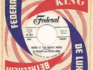 NEW BREED r&b EL PAULING & ROYAL ABBIT Jail Bird/ Here It Tis Right Here FEDERAL
