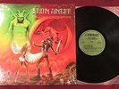 IRON ANGEL Hellish Crossfire 1st Press 1985 combat Records lp vinyl in Shrink