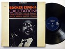BOOKER ERVIN Exultation  LP Prestige 7293 Van Gelder 2nd press BOP Jazz  #327