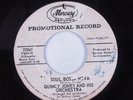 Jazz Mod Soul 45 QUINCY JONES ORCHESTRA Soul Bossa Nova MERCURY HEAR wlp