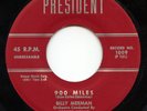 Hear- Rare Popcorn/Jazz- Billy Merman/George Siravo- 900 Miles- President # 1009