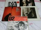 U2 LP Vinyl Record Lot:  Unforgettable Fire Wide Awake Pride Blood Red Sky Two..