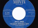 Mod Jazz 45 EDDIE MITCHELL TRIO Ray's Mess/You're The One Blues Movin HEAR Rare