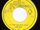 Mod New Orleans R&B 45 EARL KING I'll Take You Home/It Must Have Been Love HEAR